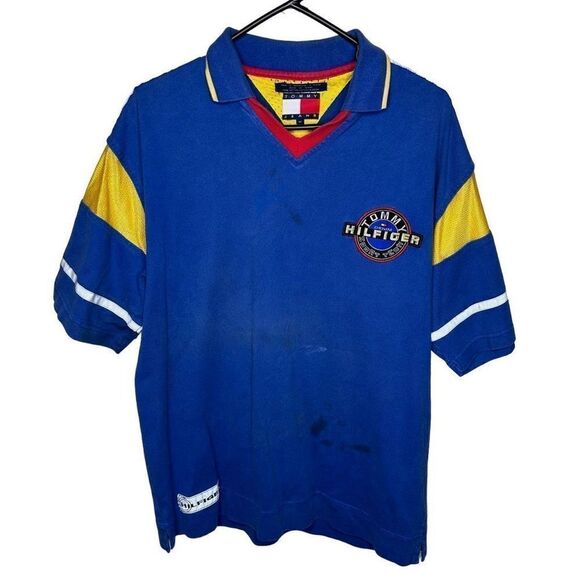 Vintage Tommy Hilfiger Polo Shirt Medium - Picture 1 of 6